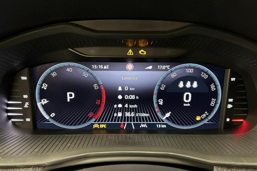 heti ajoon Skoda Scala