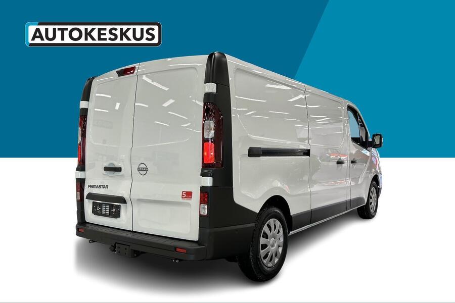 heti ajoon Nissan Primastar