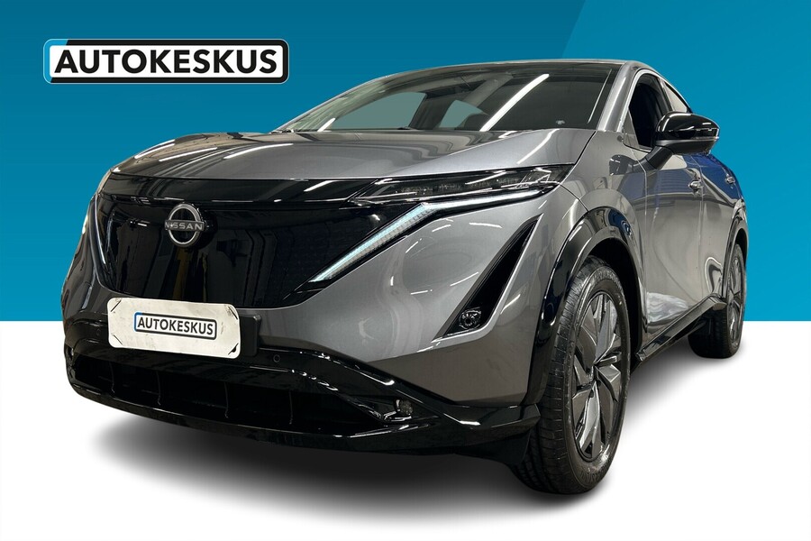 87kWh Advance 2WD 22kw charger MY24 - Täyssähköinen 87kWh Nissan Ariya yli 500 km toimitasäteellä. Rahoitus 1.99%+kulut! heti ajoon Nissan Ariya