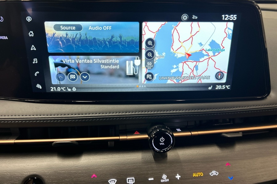 87kWh Advance 2WD 22kw charger MY24 - Täyssähköinen 87kWh Nissan Ariya yli 500 km toimitasäteellä. Rahoitus 1.99%+kulut! heti ajoon Nissan Ariya