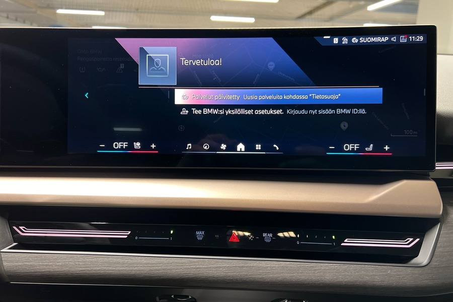 heti ajoon BMW 5-sarja