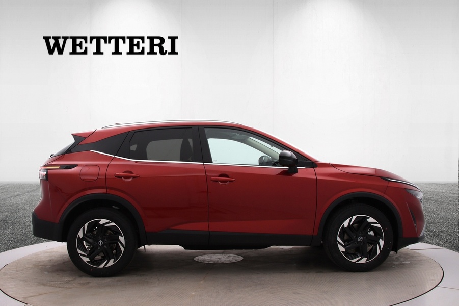 heti ajoon Nissan Qashqai