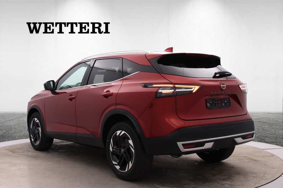 heti ajoon Nissan Qashqai