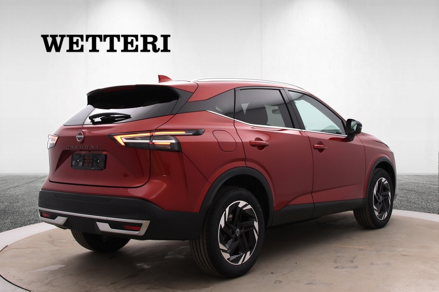 heti ajoon Nissan Qashqai