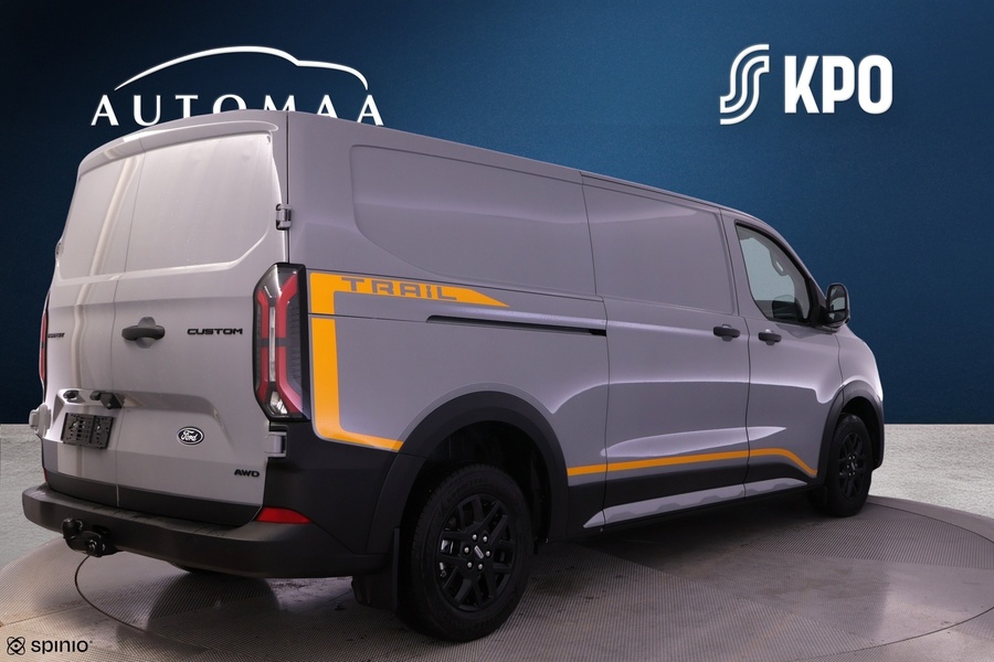 heti ajoon Ford Transit Custom