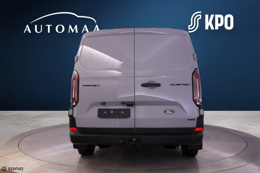 heti ajoon Ford Transit Custom