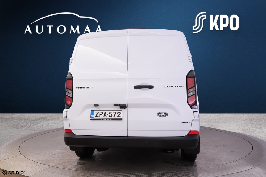 heti ajoon Ford Transit Custom