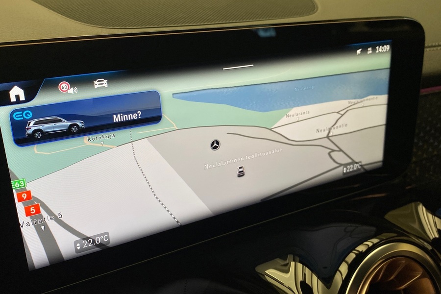 heti ajoon Mercedes-Benz EQB