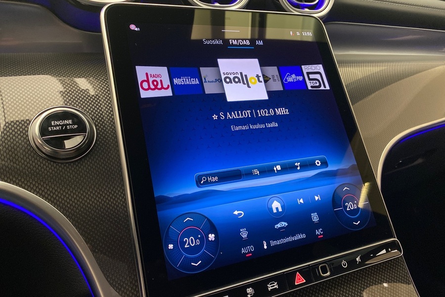 heti ajoon Mercedes-Benz GLC