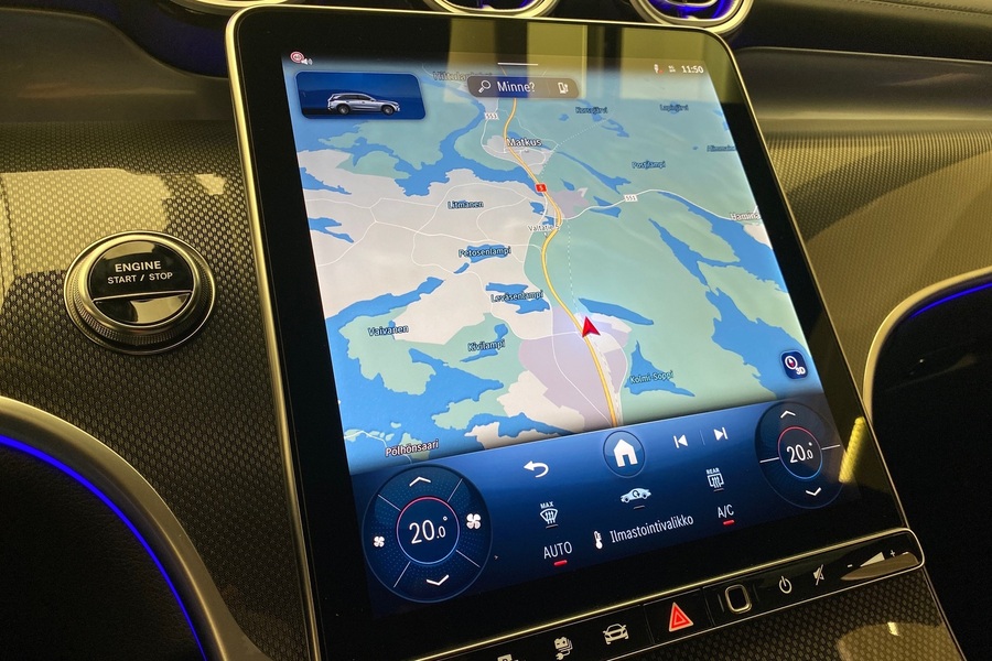 heti ajoon Mercedes-Benz GLC