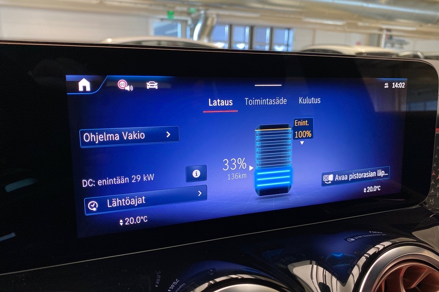 heti ajoon Mercedes-Benz EQB