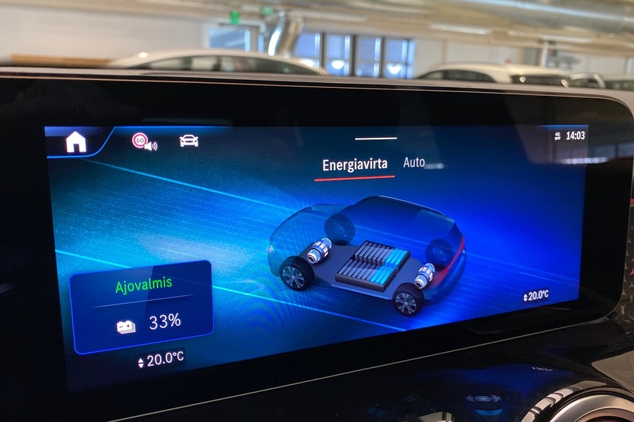 heti ajoon Mercedes-Benz EQB