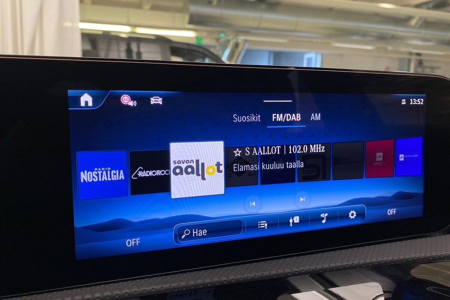 heti ajoon Mercedes-Benz CLA-sarja