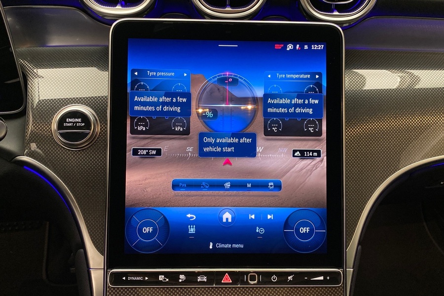 heti ajoon Mercedes-Benz GLC