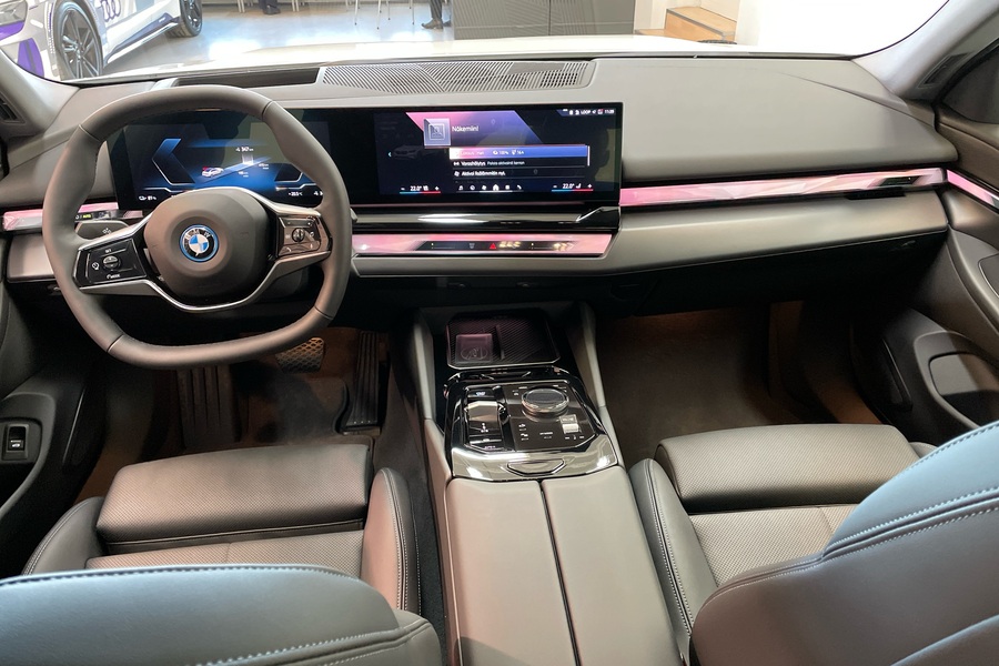 heti ajoon BMW i5