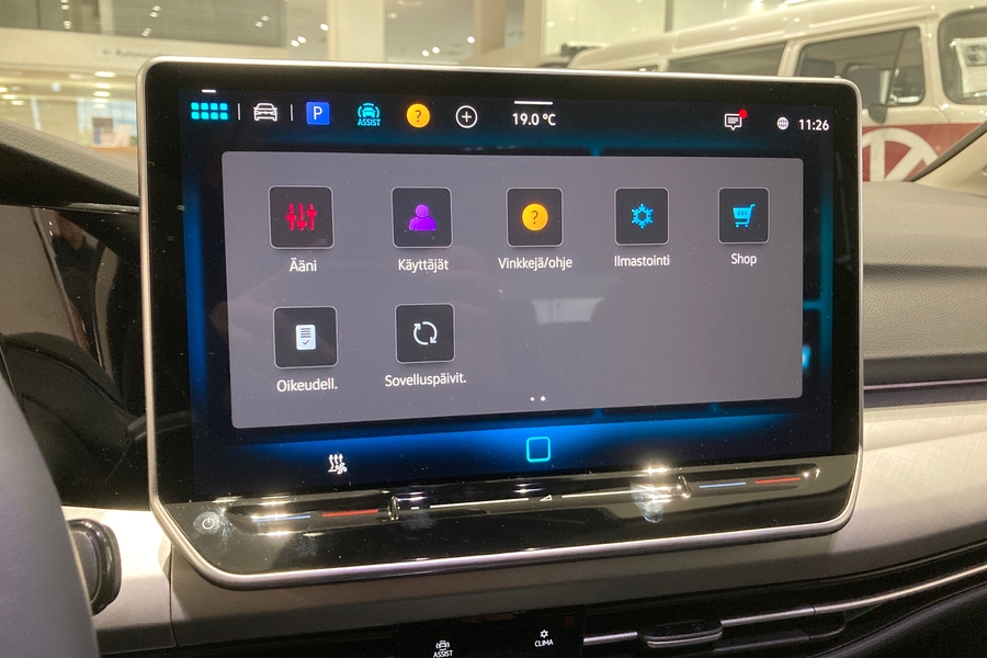 heti ajoon Volkswagen Golf