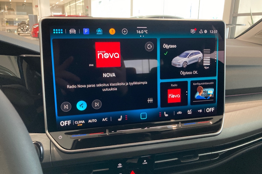 heti ajoon Volkswagen Golf