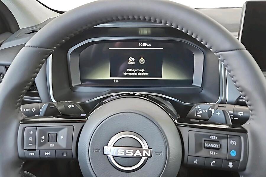 heti ajoon Nissan Qashqai