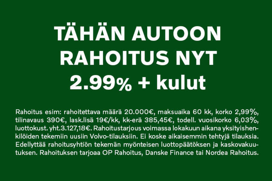 heti ajoon Volvo V60