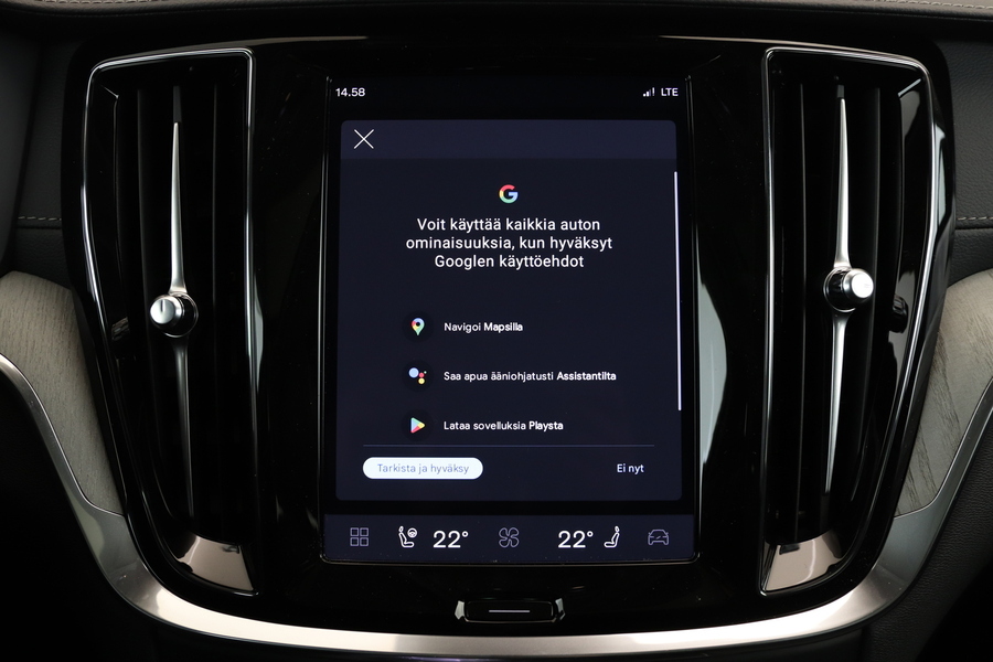 heti ajoon Volvo V60