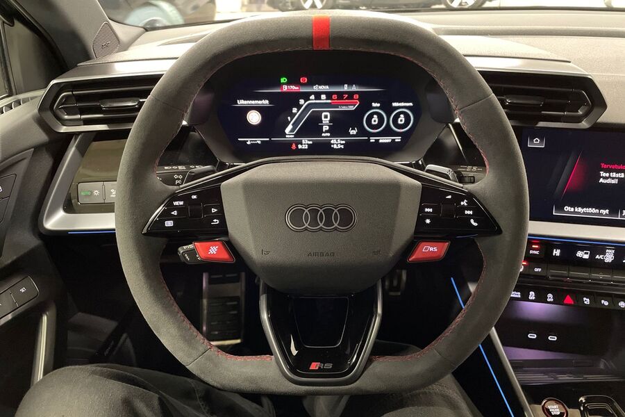 heti ajoon Audi RS3