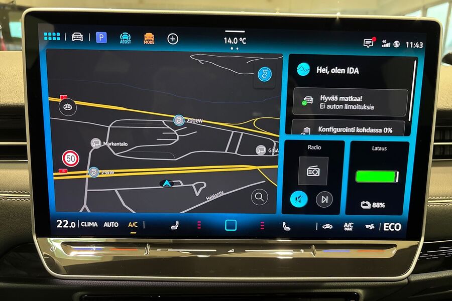 heti ajoon Volkswagen ID.7