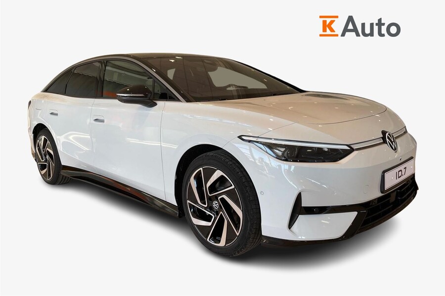 Pro Elegance 75-v Juhlamalli 210 kW, akku 77 kWh | Korko 1,49%+kulut | Mukautuva alustansäätö | heti ajoon Volkswagen ID.7