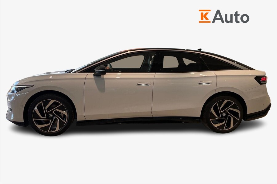 Pro Elegance 75-v Juhlamalli 210 kW, akku 77 kWh | Korko 1,49%+kulut | Mukautuva alustansäätö | heti ajoon Volkswagen ID.7