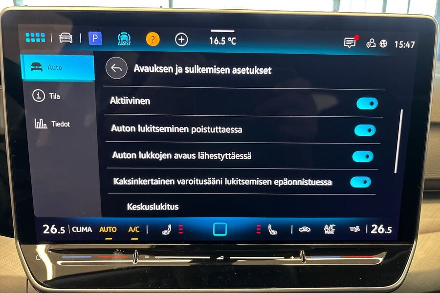 heti ajoon Volkswagen Golf