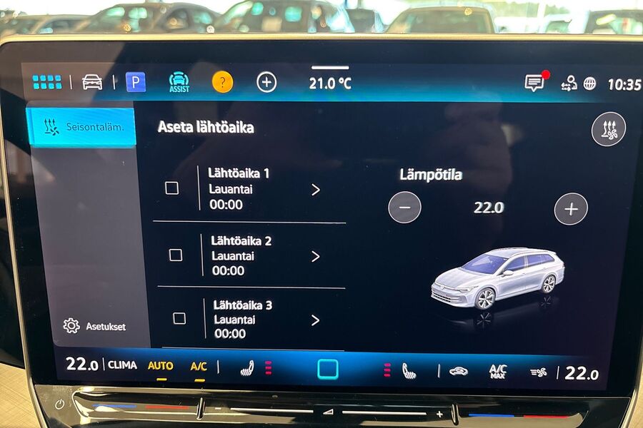 heti ajoon Volkswagen Golf