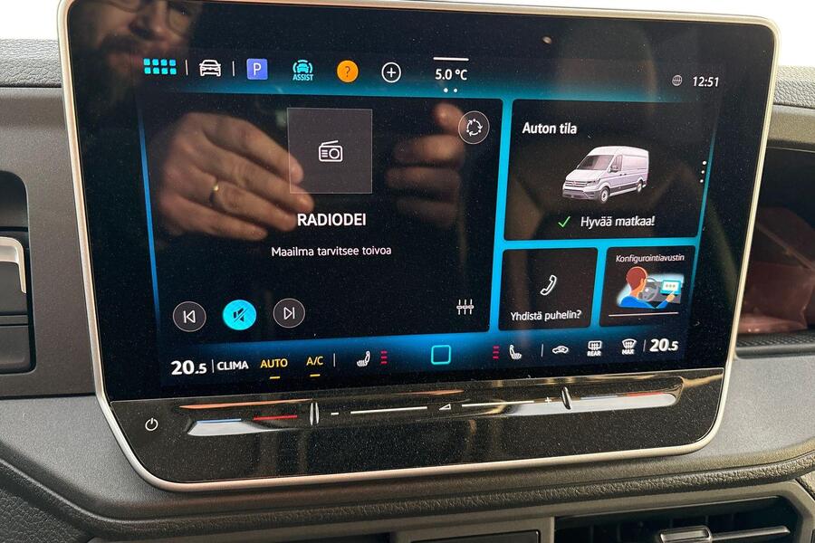 heti ajoon Volkswagen Crafter