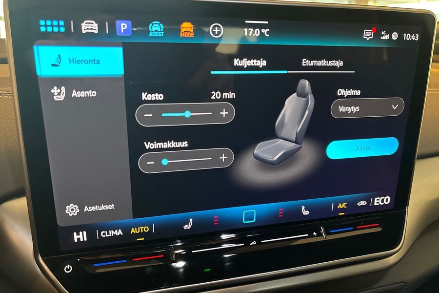 heti ajoon Volkswagen ID.4