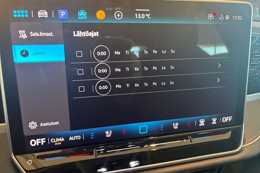 heti ajoon Volkswagen Passat