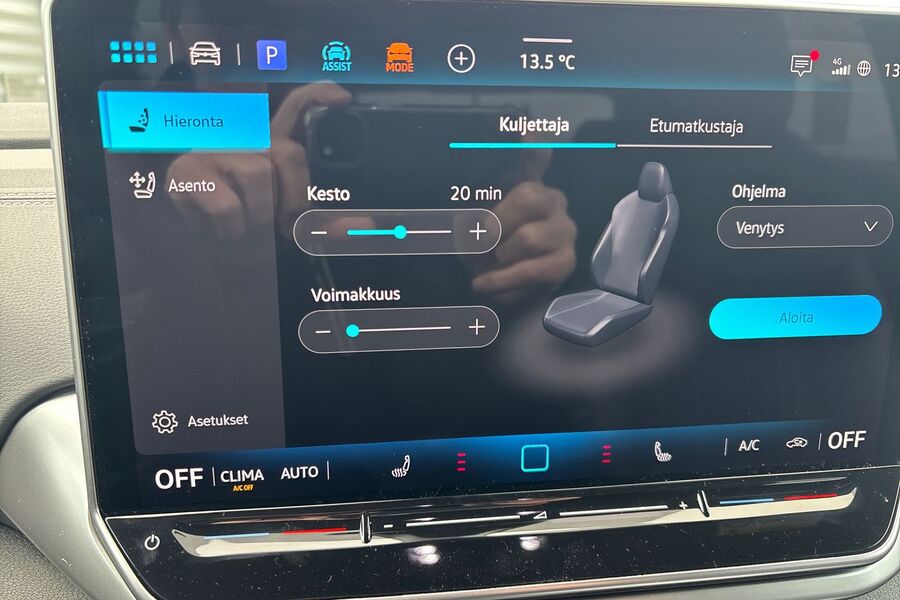 heti ajoon Volkswagen ID.4