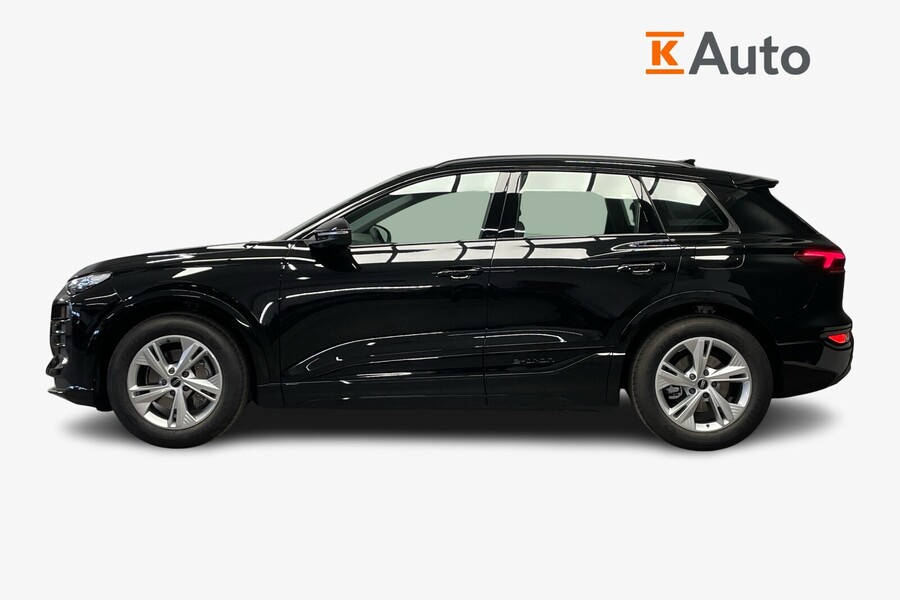 Performance Kattavin lisävarustein ja 632km WLTP toimintamatkalla! heti ajoon Audi Q6 e-tron