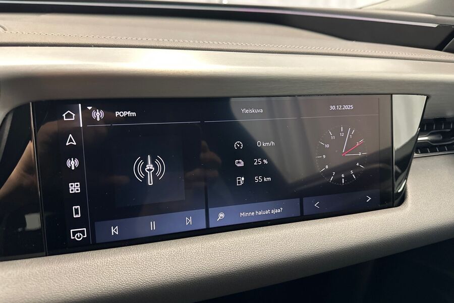 heti ajoon Audi A6 e-tron