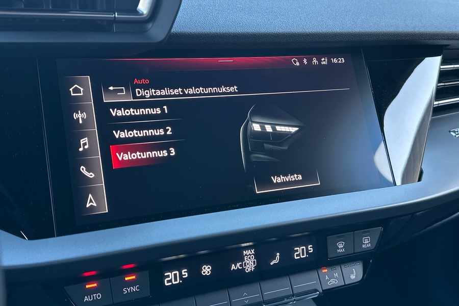 heti ajoon Audi A3