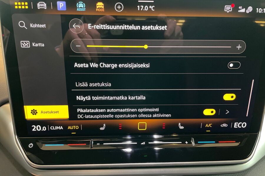 heti ajoon Volkswagen ID.4