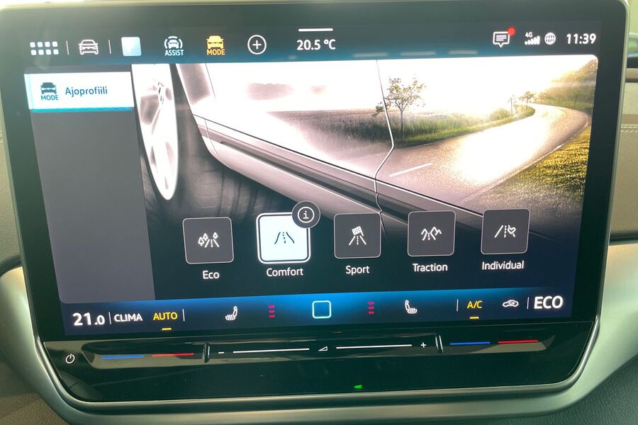 heti ajoon Volkswagen ID.4