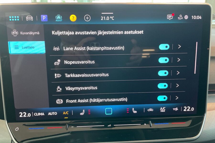 heti ajoon Volkswagen Golf