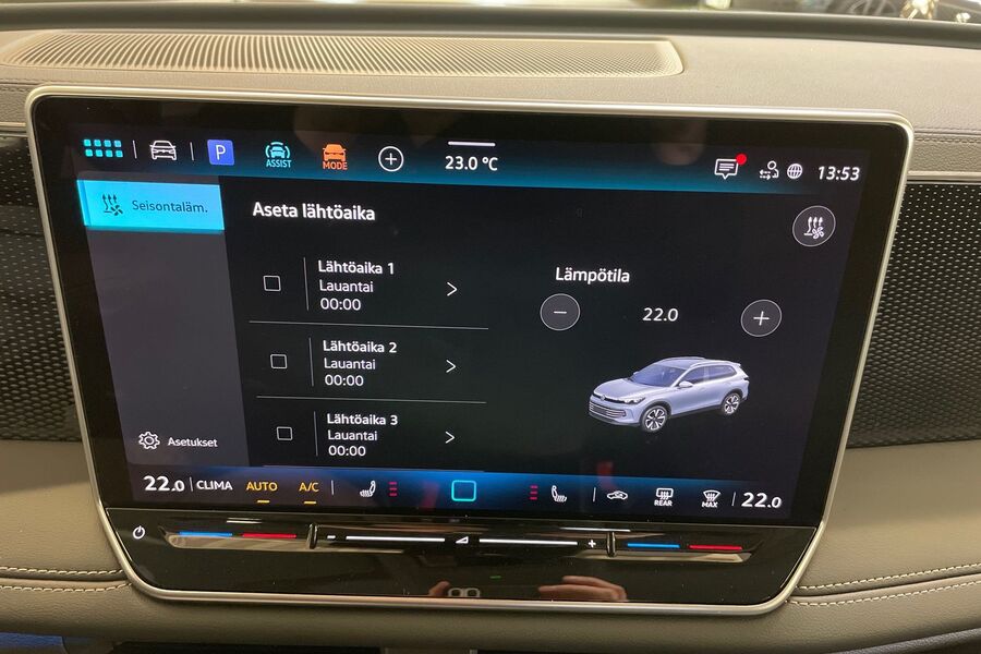 heti ajoon Volkswagen Tiguan