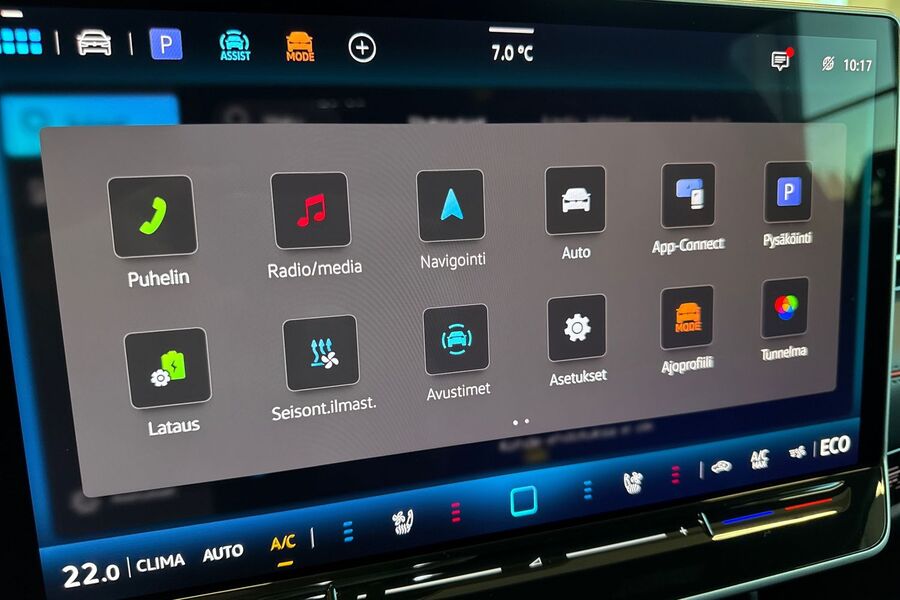 heti ajoon Volkswagen ID.7