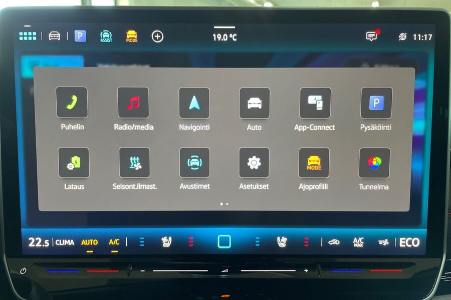 heti ajoon Volkswagen ID.7