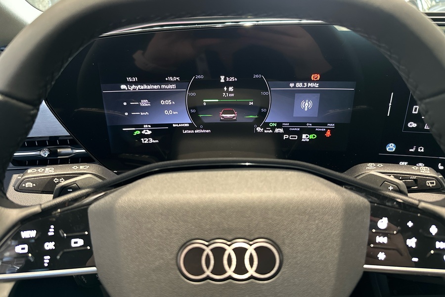 heti ajoon Audi A6 e-tron