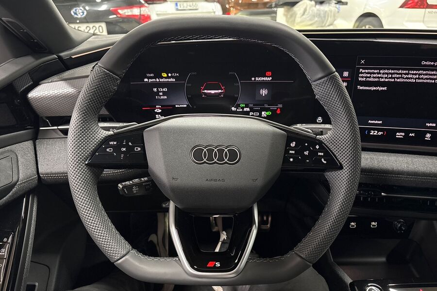 heti ajoon Audi A6 e-tron