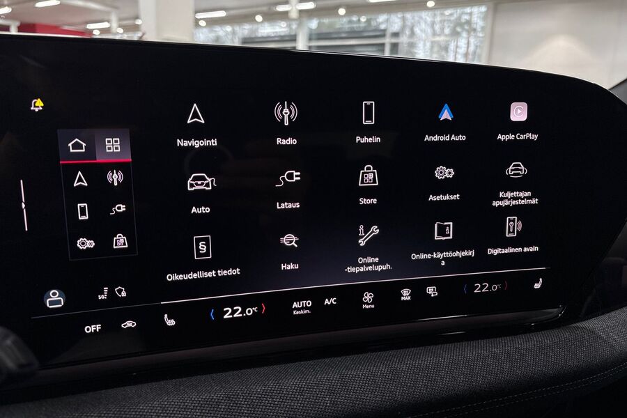 heti ajoon Audi A6 e-tron