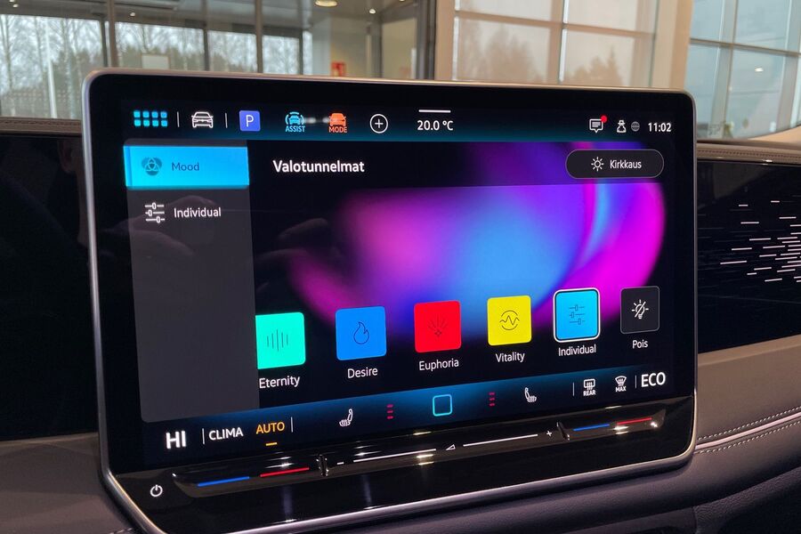 heti ajoon Volkswagen Tiguan