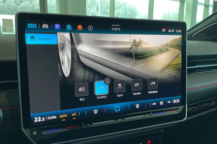 heti ajoon Volkswagen ID.7