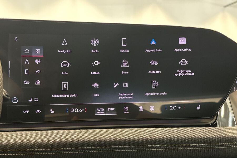 heti ajoon Audi A6 e-tron