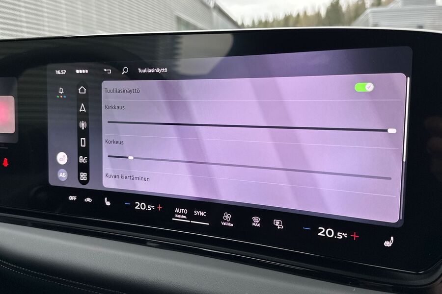 heti ajoon Audi A6 e-tron